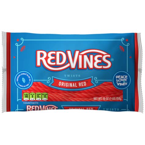 Red Vines Original Red Licorice Candy Twists, 16 oz - Fry’s Food Stores