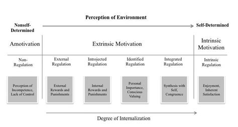 Self-Determination Theory (Ryan & Deci 2000, 72) | Download Scientific Diagram