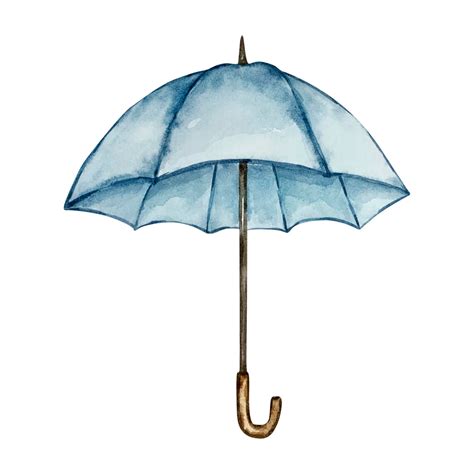 Premium Vector | Watercolor illustration of an umbrella