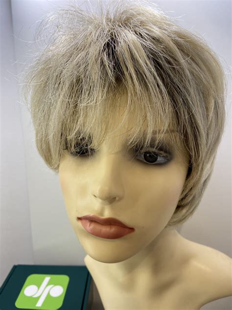 Boxed Blonde Rooted Short Wig Bblss254 Wigbank