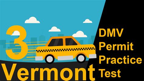 Vermont DMV Permit Practice Test 3 2018 YouTube