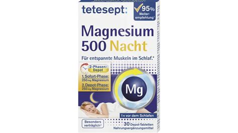 tetesept Magnesium 500 Nacht online bestellen MÜLLER