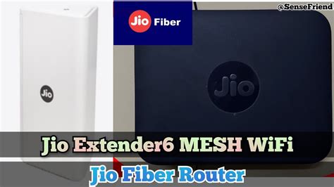 Jio Extender6 Mesh Wifi System Review With Jio Fiber Router Review