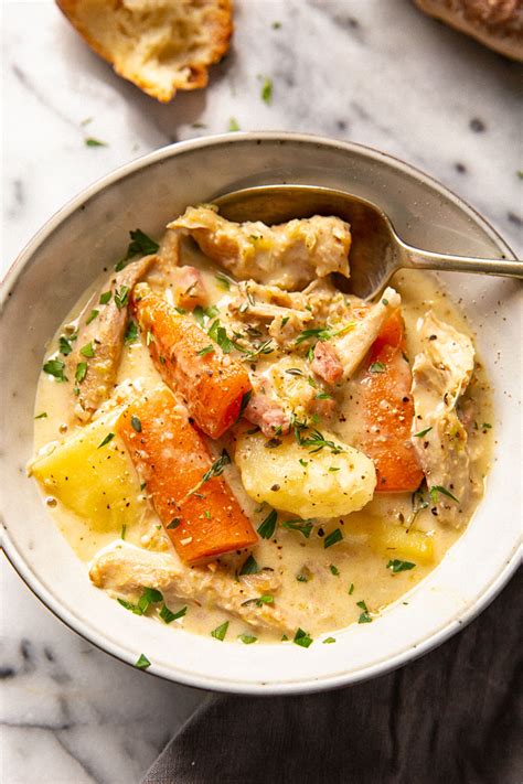 Hearty Turkey Stew Use Up Your Leftover Turkey Vikalinka