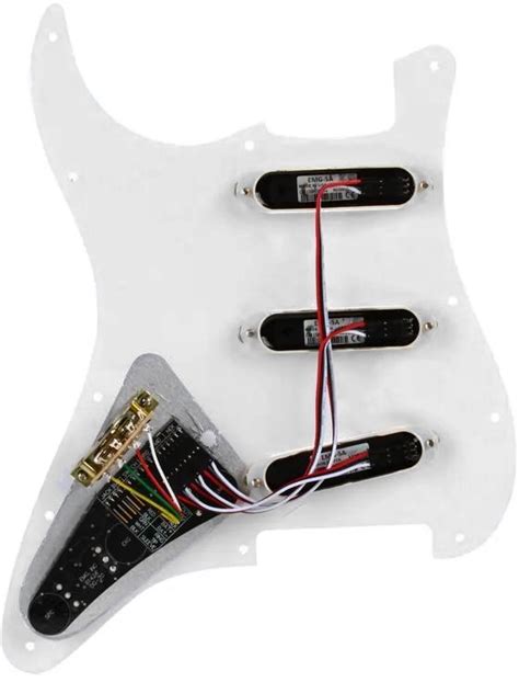 Emg Dg20 Dave Gilmour Set Of Pickups And Pickguard White Gak