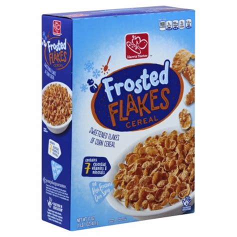 Harris Teeter Frosted Flakes Cereal, 17 oz - Harris Teeter