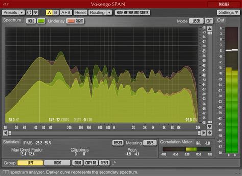 Span A Real Time Fft Audio Spectrum Analyzer Musica Informatica