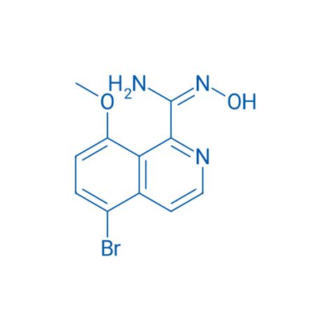 2060523 64 8 E 5 Bromo N Hydroxy 8 Methoxyisoquinoline 1