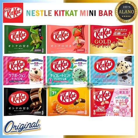 Jual Nestle Kitkat Mini Bar Original Japan Shopee Indonesia