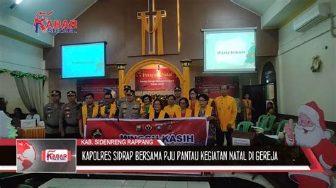 Pastikan Berjalan Kondusif Kapolres Sidrap Bersama Pju Pantau Kegiatan