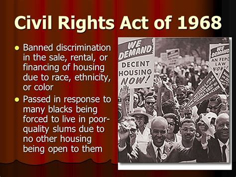 Civil Rights Act Of 1968