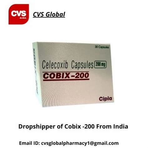 Cobix Capsule Celecoxib 200mg At Rs 128 Stripe In Nagpur ID