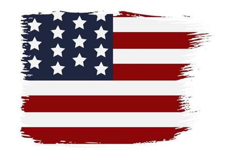 Watercolor American Flag Vector Art Icons And Graphics For Free Download