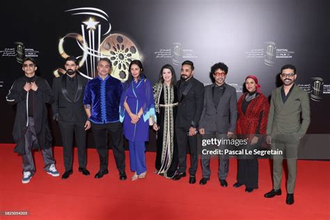 Cast And Crew Members Of Moroccan Badass Girl Movie Attend The