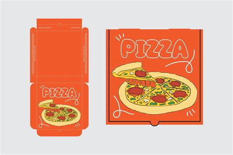 Pizza Box Design Pizza Packaging Design Pizza Box Design Template