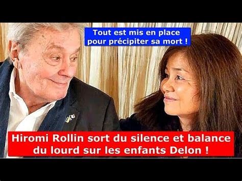 Alain Delon Hiromi Rollin Sort Du Silence Et Balance Du Lourd Sur Les