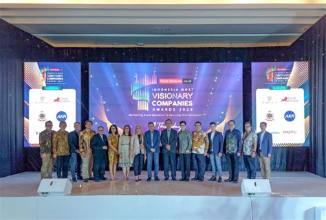 Warta Ekonomi Gelar Indonesia Most Visionary Companies Awards 2024