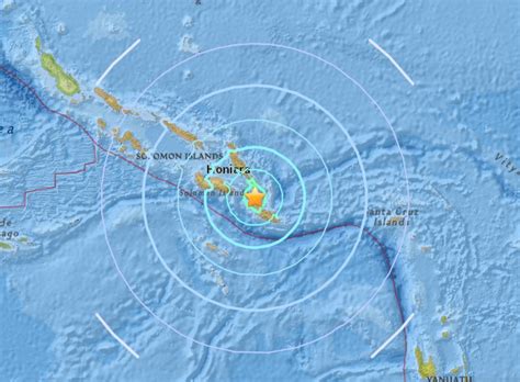 Strong M6.5 earthquake hits Solomon Islands - Strange Sounds