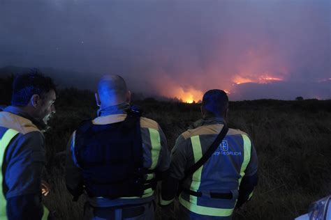 Controlados los dos incendios de Lugo tras superar las 150 hectáreas