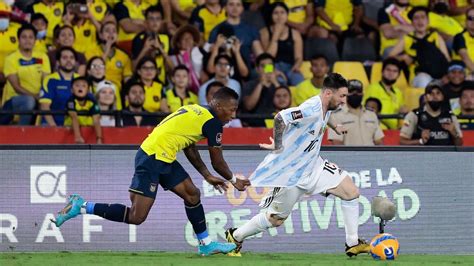 Argentina Vs Ecuador Por Las Eliminatorias Sudamericanas Formaciones Cuándo Dónde Y Cómo