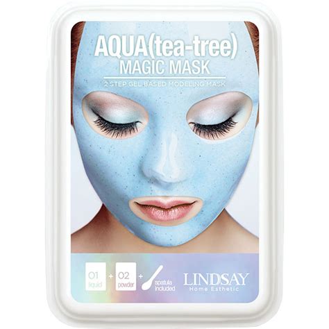 Lindsay Luxury Aqua Tea-Tree Magic Mask - Альгинатная маска для лица с ...
