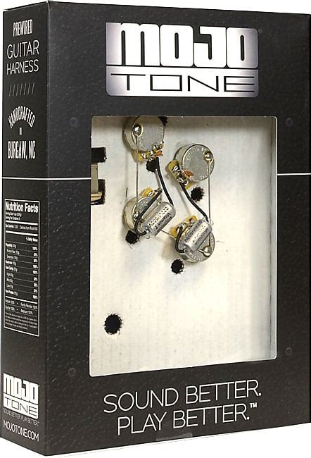 Mojotone Pre Wired 72 Tele Deluxe Custom Wiring Kit Reverb