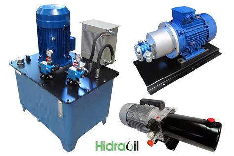 Grupos hidráulicos y minicentrales hidráulicas Hidraoil Fluid Power