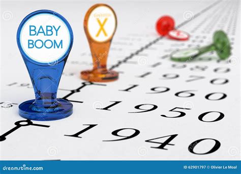 Baby Boom Generation stock illustration. Image of conceptual - 62901797