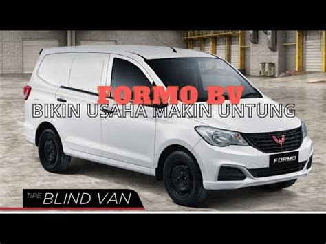 Review Promo Wuling Formo Blind Van Mobil Niaga Rasa Mobil Mpv