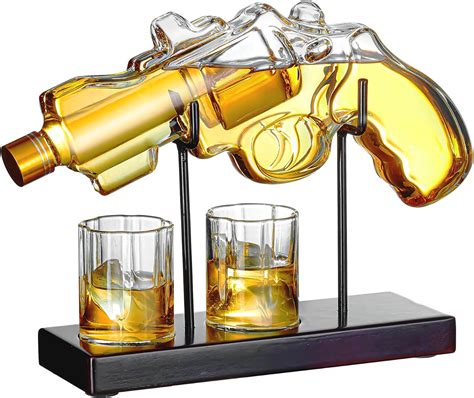 Amazon Gifts For Men Dad Father Kollea Oz Whiskey Gun Decanter