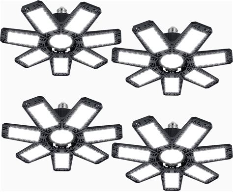 Iskydraw Led Garage Light 4 Pack 200w Garage Light With 71