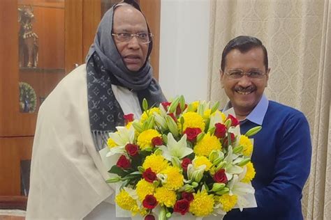 Kejriwal Meets Congress Chief Kharge The Statesman