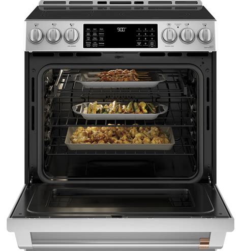 Café™ 30" Smart Slide-In, Front-Control, Induction and Convection Range ...