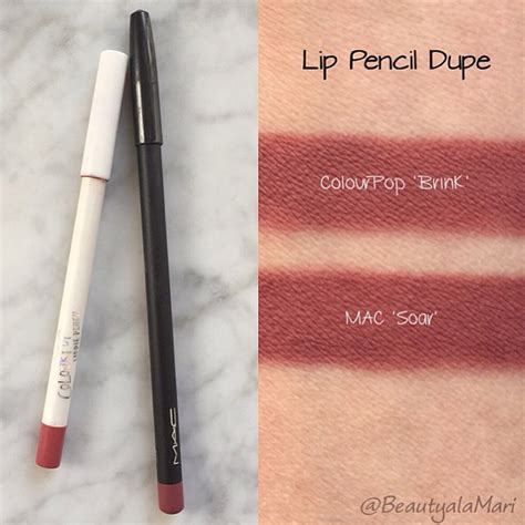 Mac Soar Lip Pencil Dupes All In The Blush