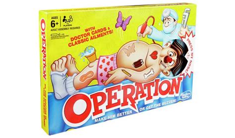 Contemporary Manufacture Hasbro Classic Operation Game Toys & Hobbies Games