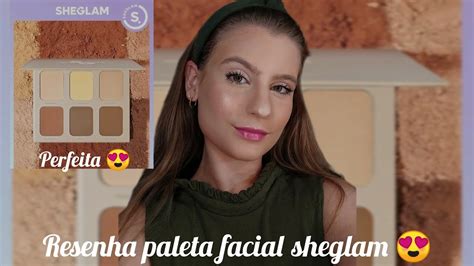 Testando Paleta Facial 502 Nude Da Sheglam Eloiza Tropaldi De