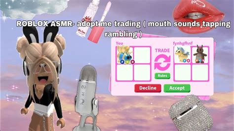 Roblox Asmr Adopt Me Trading Tapping Mouth Sounds Rambling