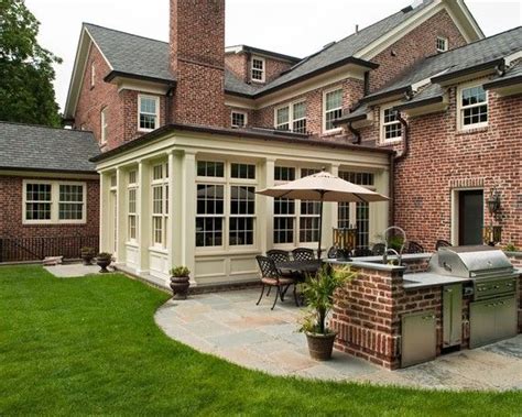 Classic Scarsdale Brick Colonial Colonial House Exteriors House