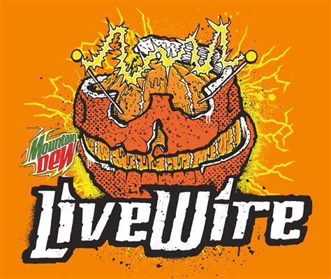 Live Wire Mountain Dew Mark Ward Debut Art