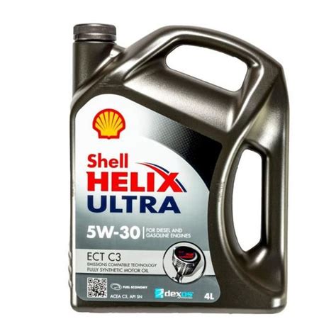 Litre Original Shell Helix Ultra Ect W C Huile Acea