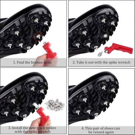 120pcs Stainless Steel Track And Cross Country Spikes Golf Shoe Spikes