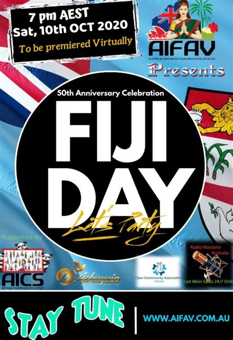 FIJI DAY 2020 - 50TH ANNIVERSARY OF FIJI'S INDEPENDENCE CELEBRATION, A ...