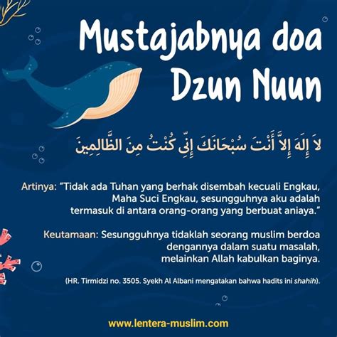 Pelajaran Penting Dari Doa Nabi Yunus Doa Tanpa Meminta Belajar Islam