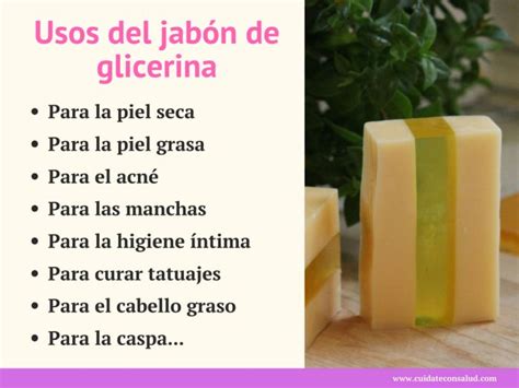 Jabón de Glicerina Beneficios Jamás Contados