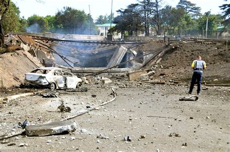 South Africa Counts Damage Death After Tanker Truck Explosion The