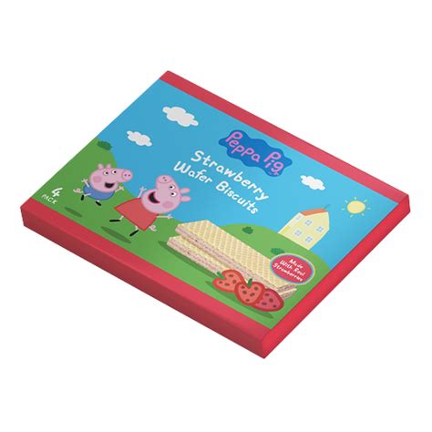Peppa Pig Strawberry Wafers 4x25g We Get Any Stock