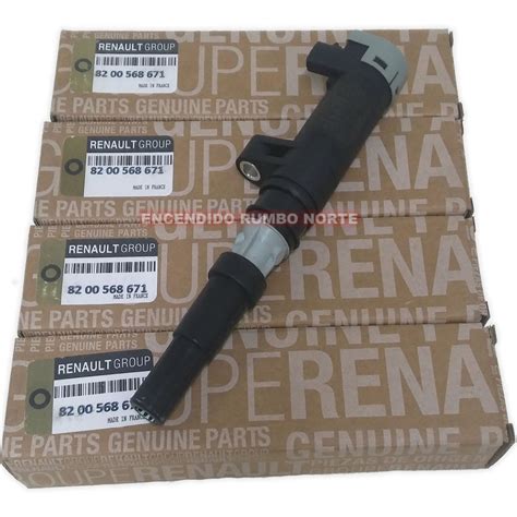 Kit Bobinas Original Bujias Renault Duster V K M