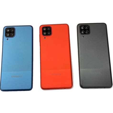 Tapa Trasera Samsung A12 Azul