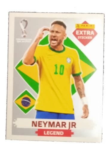 Figurinha Neymar Jr Legend Prata Extra Original Panini Parcelamento