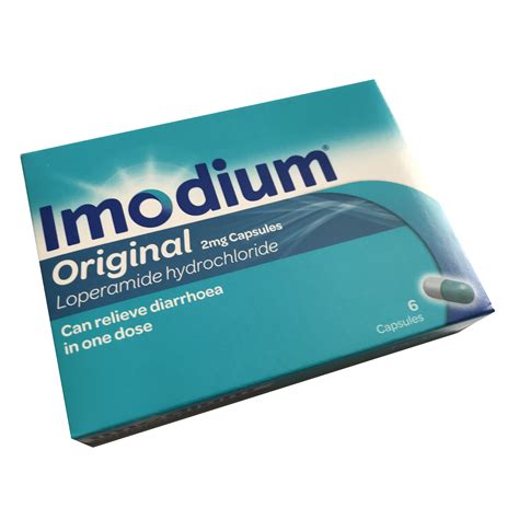 Imodium Original 2mg Capsules Pack Of 6 Postmymeds